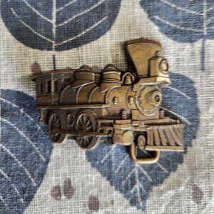 Belt Buckle - Train Locomotive